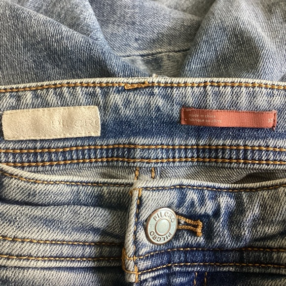 Pilcro Jeans High Waisted Embroidered 30 - Picture 9 of 11